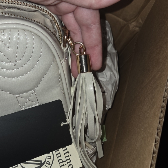 VALENTINO ORLANDI BONE CROSSBODY BAG WITH WALLET - Picture 8 of 9